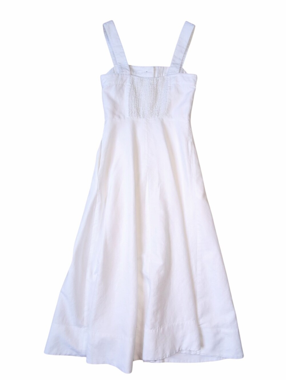 Kate Spade New York Button Front Linen Midi Dress Sleeveless Women's Size 00 - Picture 6 of 11